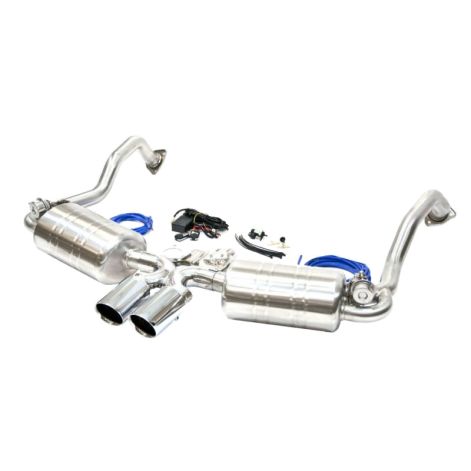 Porsche 987.1 Boxster & Cayman Valved Cat Back Exhaust Silencers - Top Gear