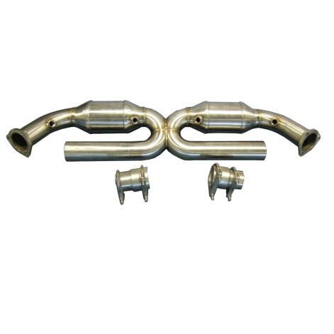 Porsche 911 997.1 Carrera 100 Cell Exhaust Catalytic Converters 2.5" 63mm - Top Gear
