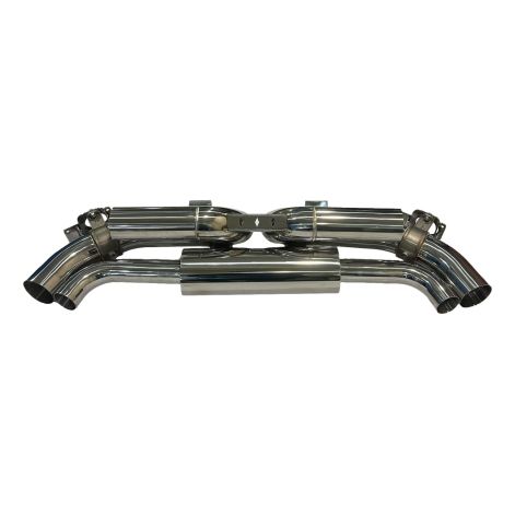 Porsche 911 992 Turbo Catback Exhaust with OE Valves - Top Gear