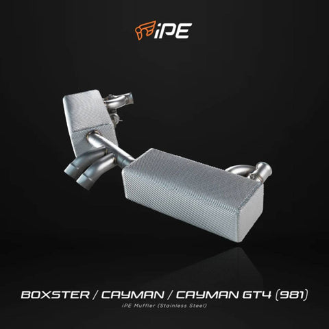 Porsche 981 Boxster 981 Cayman 981 Boxster Spyder 981 Cayman GT4 2012 - 2015 Cat Back System - IPE Exhaust