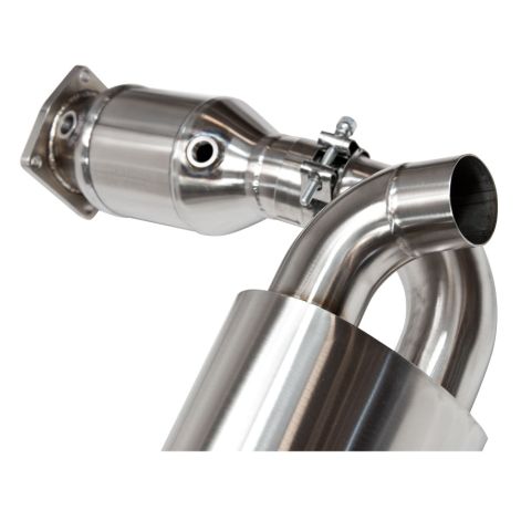 Porsche 911 997.1 Turbo Linked Silencers Performance Exhaust - Top Gear