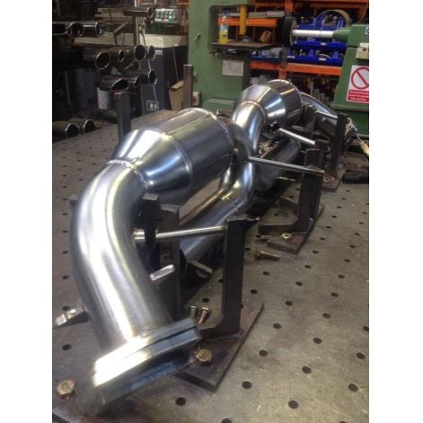 Porsche 911 996 Carrera 100 Cell Exhaust Catalytic Converters 2.5" 63mm - Top Gear