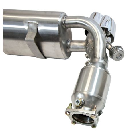 Porsche 911 996 Turbo Valvetronic Exhaust with Catalytic Converters - Top Gear