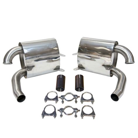 Porsche 911 996 Carrera Sports Sound Exhaust Silencers - Top Gear