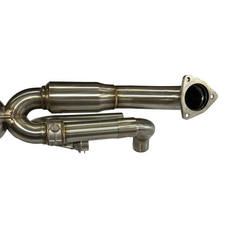 Porsche 911 991 Carrera Valved Rear X-Pipe - Top Gear