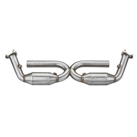 Porsche 911 997.1 Carrera X-Pipe 200CPSI Exhaust Catalytic Converters - Top Gear