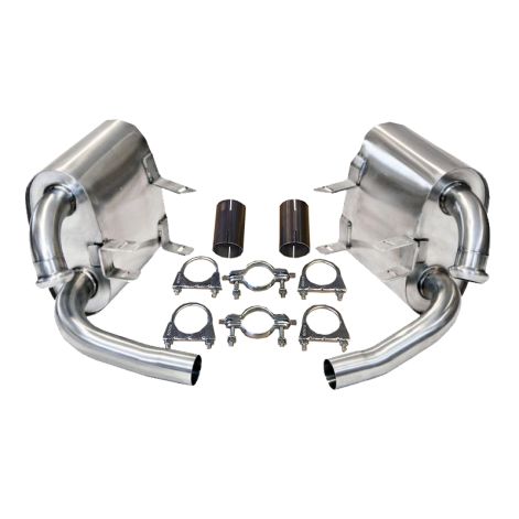 Porsche 911 996 Carrera Mild Sports Exhaust Silencers - Top Gear