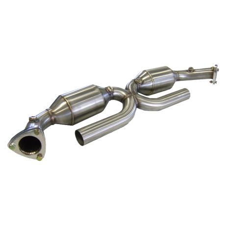 Porsche 911 996 Carrera X-Pipe 200CPSI Exhaust Catalytic Converters - Top Gear