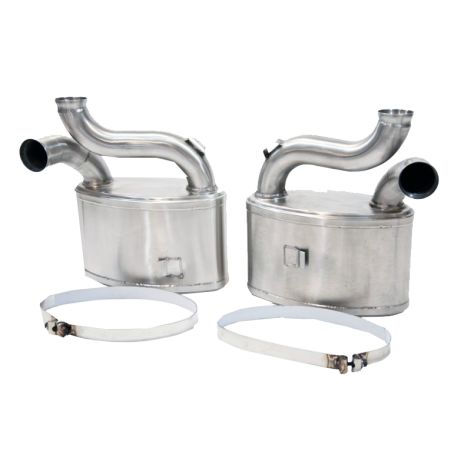 Porsche 911 993 Turbo Exhaust Silencers - Top Gear