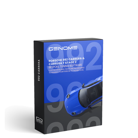 Genome Design Porsche 992 Carrera and Carrera T Stage 2 tuning package box