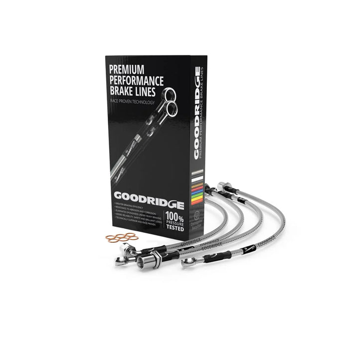 Porsche 996 Brake Hose Kit - Goodridge Brake Lines