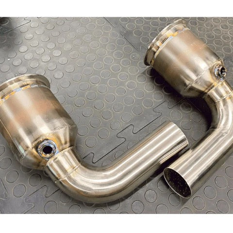 Porsche 992 Carrera / GTS Sports Cat Downpipes - Brooke Race Exhausts