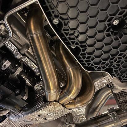 Porsche 992 Turbo / Turbo S Inconel Headers - Brooke Race Exhausts