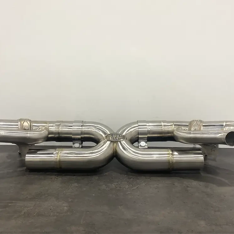 Porsche 992 Carrera / GTS - X Pipe Exhaust System - Brooke Race Exhaus ...