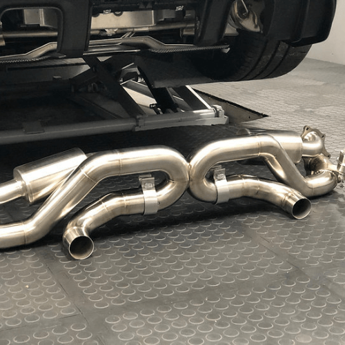 Porsche 718 GT4 | Spyder X Pipe Exhaust System- Brooke Race Exhausts