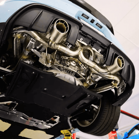 Porsche 718 GT4 RS | Spyder RS Valved X Pipe Exhaust System- Brooke Race Exhausts
