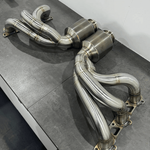 Porsche 911 (991) GT3 Decat | Sports Cat Manifolds - Brooke Race Exhausts