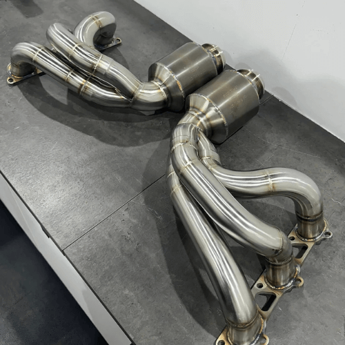 Porsche 911 (991) GT3RS - Decat | Sports Cat Manifolds - Brooke Race Exhausts