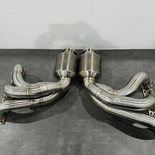 Porsche 911 (991) GT3RS - Decat | Sports Cat Manifolds - Brooke Race Exhausts