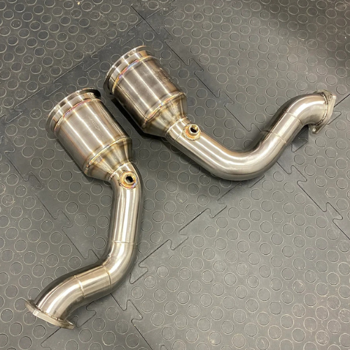 Porsche Cayenne / Coupe - Sports Cat Downpipes - Brooke Race Exhausts