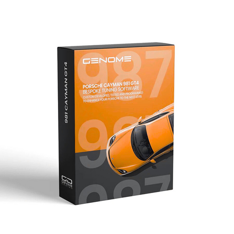 Porsche Cayman GT4 981 Tuning - Genome Design