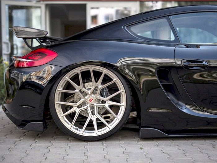 Porsche Cayman MK2 981C (2013-) Side Skirts Diffusers - Maxton Design