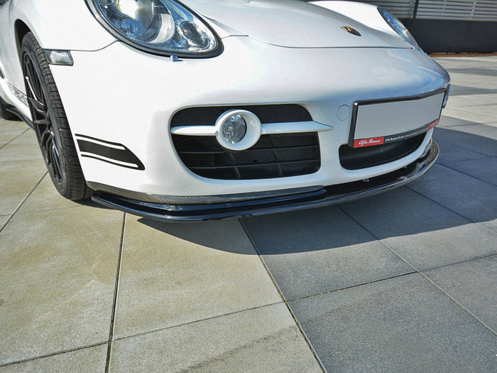 Porsche Cayman S 987C (2006-09) Front Splitter V.2 - Maxton Design