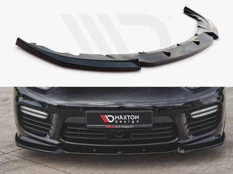 Porsche Panamera Turbo 970 Facelift (2013-2016) Front Splitter V1 - Maxton Design