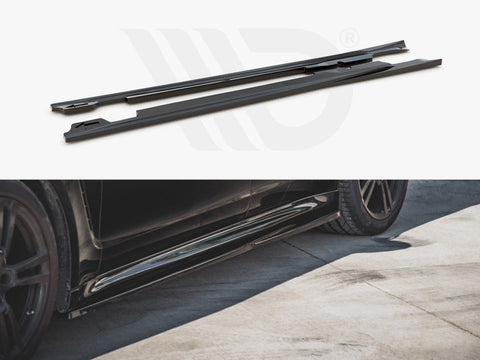 Porsche Panamera Turbo 970 Facelift (2013-2016) Side Skirts Diffusers V1 - Maxton Design