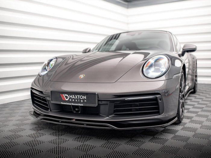 Porsche 911 Carrera 4S 992 (2019-) Front Splitter - Maxton Design