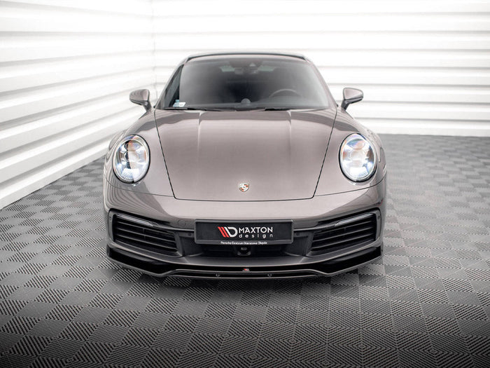 Porsche 911 Carrera 4S 992 (2019-) Front Splitter - Maxton Design