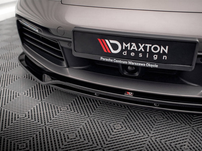 Porsche 911 Carrera 4S 992 (2019-) Front Splitter - Maxton Design