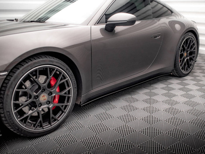 Porsche 911 Carrera 4S 992 (2019-) Side Skirts Diffusers - Maxton Design