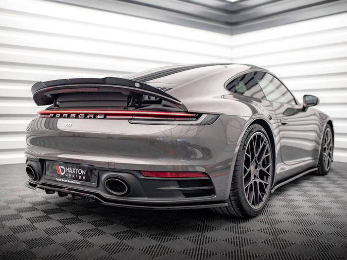 Porsche 911 Carrera 4S 992 (2019-) Central Rear Splitter - Maxton Design