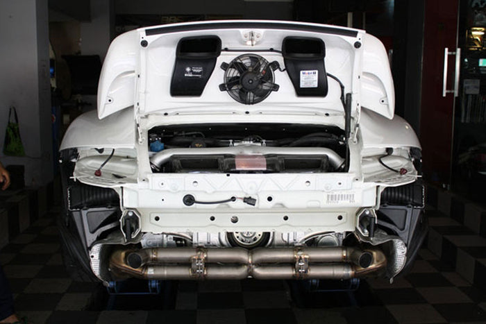 Porsche 911 GT2, GT2 RS 997 Titanium Sport Exhaust (2008-11) - QuickSilver Exhausts