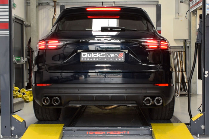 Porsche Cayenne S V6 2.9 T inc. E-Hybrid - Sport Exhaust with Sound Architect™ (2017 on) - QuickSilver Exhausts