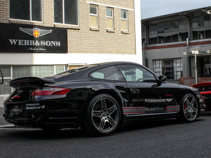 Porsche 911 Turbo (997 Gen. 1) Sport Exhaust with Race Catalysts (2006-09) - QuickSilver Exhausts