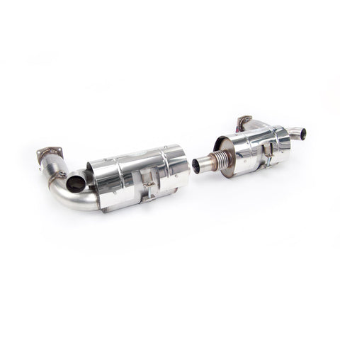 Porsche 911 Turbo (997 Gen. 1) Sport Exhaust with Race Catalysts (2006-09) - QuickSilver Exhausts